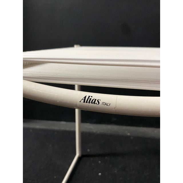 Giandomenico Belotti White Spaghetti Chair for Alias Italy, 1980s For Sale - Image 9 of 12