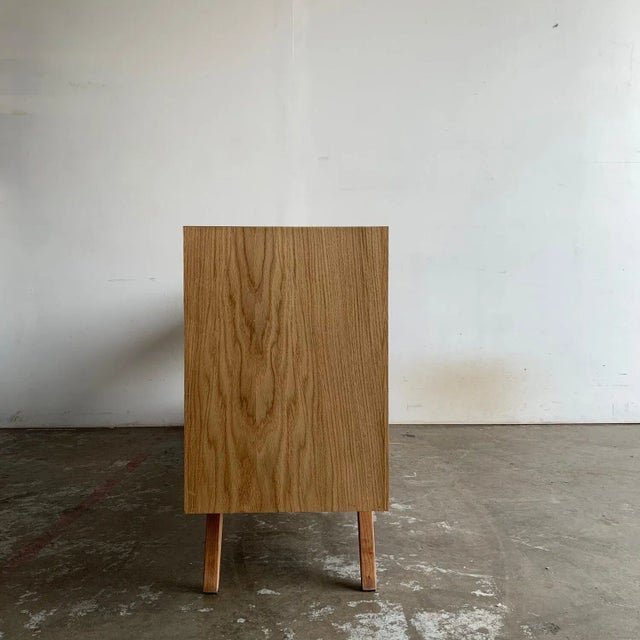 Contemporary Contemporary White Oak Custom Bookshelf For Sale - Image 3 of 6