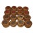 Vintage Chinese Natural Ox Horn Xiangqi (Chinese Chess) Set With Silk Presentation Box For Sale