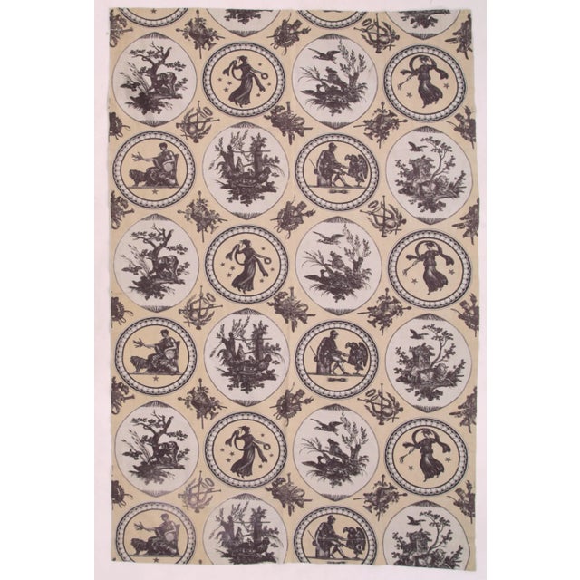 French Scalamandre Toile Panels, S/2 For Sale - Image 3 of 7