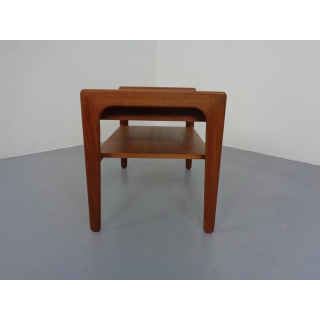 Teak Table with Drawer from Arne Wahl Iversen, Denmark, 1960s For Sale - Image 16 of 18