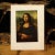 Baroque 1953 After Leonardo Da Vinci "Mona Lisa", Vintage Full-Color Print For Sale - Image 3 of 8