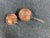 French Country Copper Saucepan Pair For Sale - Image 3 of 10