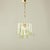 1970s Brass and Murano Glass Chandelier from La Murrina, 1970s For Sale - Image 5 of 15