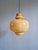 Scandinavian Pendant Light in Mustard-Colored Opaline Glass by Hans-Agne Jakobsson for Staff Leuchten, 1970s For Sale - Image 15 of 15