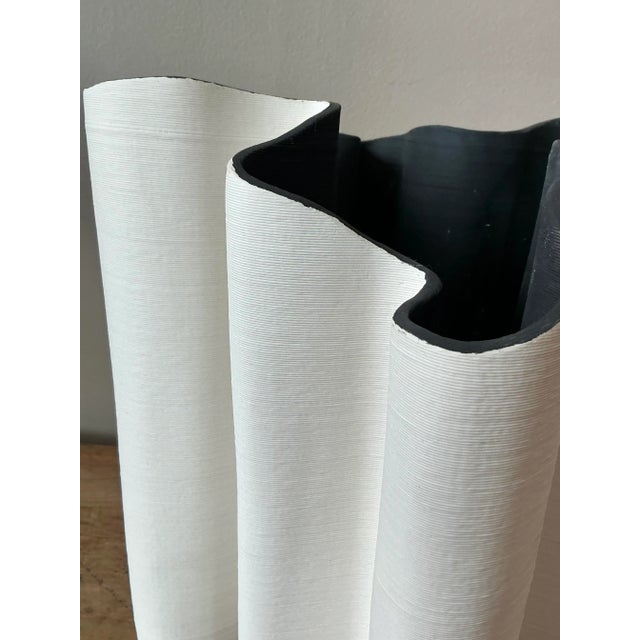 Vintage Boho Biomorphic Vase For Sale In West Palm - Image 6 of 7