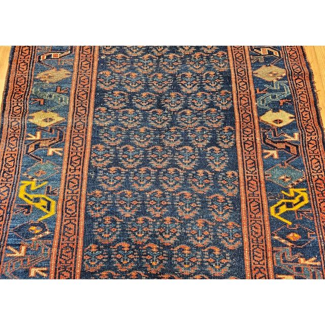 Late 19th Century Kurdish Bidjar Rug For Sale - Image 4 of 16