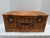 Brown Large Classic Vintage Americana Wood Wicker Picnic Basket With Accoutrements For Sale - Image 8 of 11