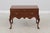Age: Approx: 40 Years Old Details: Solid Mahogany High Quality Construction Queen Anne Legs & Pad Feet 2 Drawer Removable...