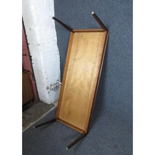 Brown Mid-Century Rosewood Coffee Table For Sale - Image 8 of 9