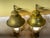 Metal Pair of Vintage Wall Hanging Brass Lantern For Sale - Image 7 of 12