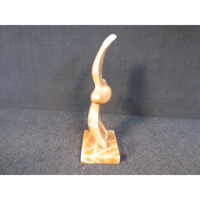 Mid 20th Century Mid 20th Century Vintage Marble Sculpture Signed "Brilliante" For Sale - Image 5 of 6