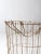 Metal Vintage Industrial Metal Basket For Sale - Image 7 of 12