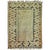 Inspirational Mid-Century African rug with an unusual high-low cantaloupe colored pile on a flat-weave textured...
