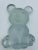 Vintage Viking Glass Frosted Cuddly Bear Figure/Shelf Ornament For Sale - Image 13 of 13