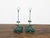 Pair of Vintage American Midcentury Iron Rabbit Candle Holders with Green Patina For Sale - Image 4 of 11