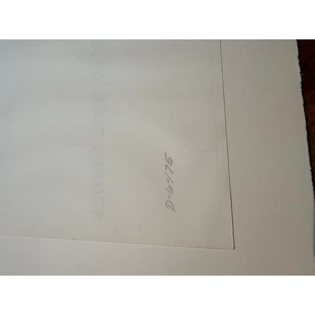 Paper Late 20th Century David Hockney Signed 1984 La Olympic Games Poster For Sale - Image 7 of 7
