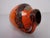 Orange & Black Lava Studio Ceramic Vase from Carstens Atelier, Germany, 1970s For Sale - Image 10 of 16