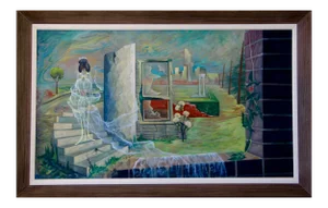 "The Spirit of the House" Painting by Cees Brokke