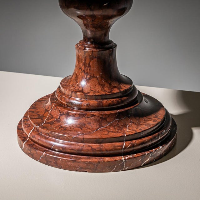 Red Marble Tazza, Italy, 19th Century For Sale - Image 4 of 7