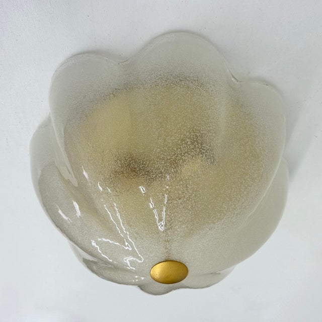 Italian Glass Ceiling Lamp by La Murrina, 1970s For Sale - Image 11 of 18