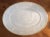 Vintage 24k Gold Rimmed Milk Glass Platter For Sale - Image 9 of 13