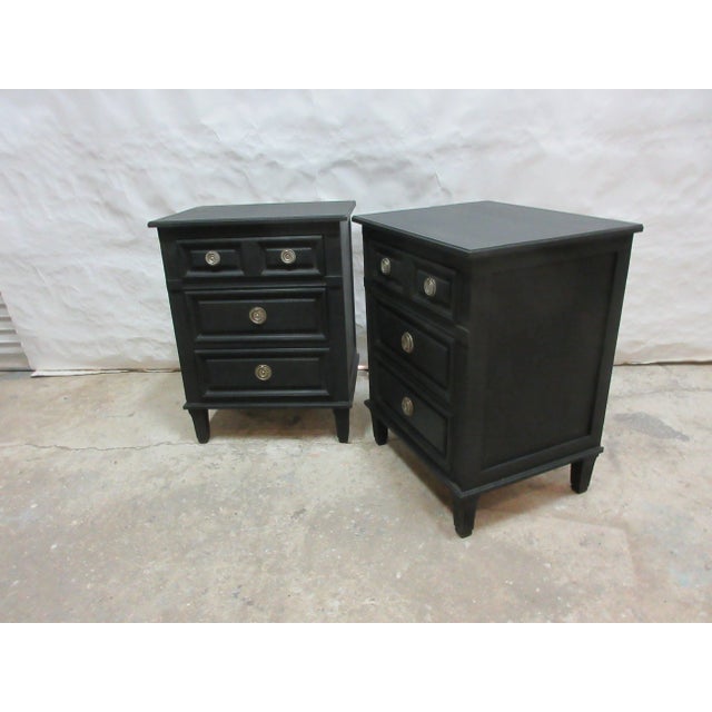 Gustavian (Swedish) NightStands Swedish Gustavian Style For Sale - Image 3 of 9
