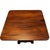 Late 19th Century 1890's Carved Mahogany Folding Gaming Table on Casters For Sale - Image 5 of 9