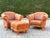 Leather Chairs and Ottoman from Andrea Natuzzi, 1995, Set of 3 For Sale - Image 3 of 15