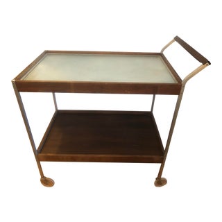 Mid 20th Century Modern Heated Serving Cart For Sale