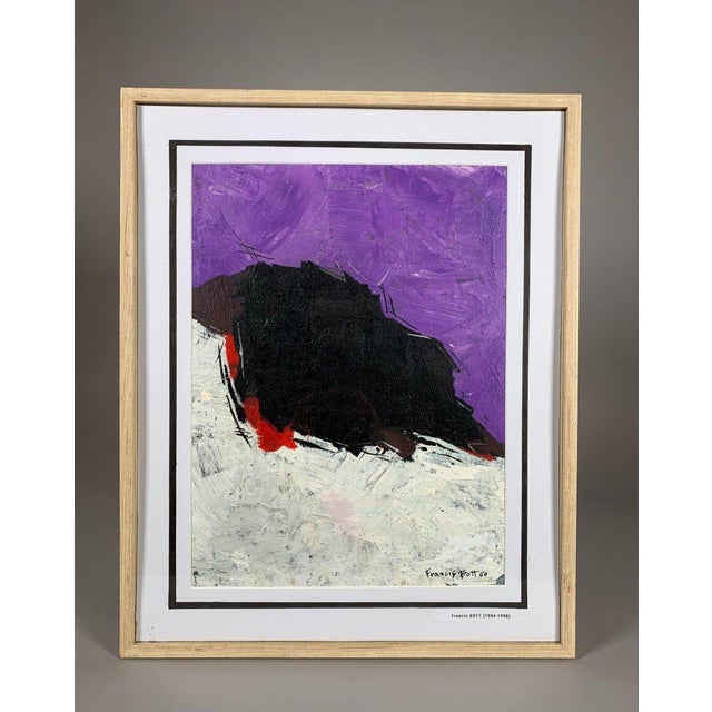 Francis Bott (1904-1998). Abstract Composition. Modern Oil Painting For Sale - Image 4 of 5