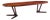 Interform Mid Century Rosewood Expanding Dining Table With 3 Leaves For Sale