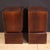 A pair of mid-20th-century Italian bedside tables. Beautifully designed and attractively decorated, carved and veneered in...