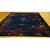 Art Deco 1920s Blue Navy Floral Medallion Vase Antique Chinese Art Deco Room Size Rug For Sale - Image 3 of 9