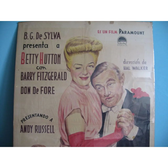 Mid-Century Modern Vintage El Club Movie Poster For Sale - Image 3 of 4