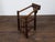 Early 20th Century Early 20th Century English Turn of the Century Oak Corner Chair with Carved Geometric Back Splat For Sale - Image 5 of 12
