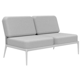 Cover White Double Central Sofa by Mowee For Sale