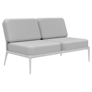 Cover White Double Central Sofa by Mowee