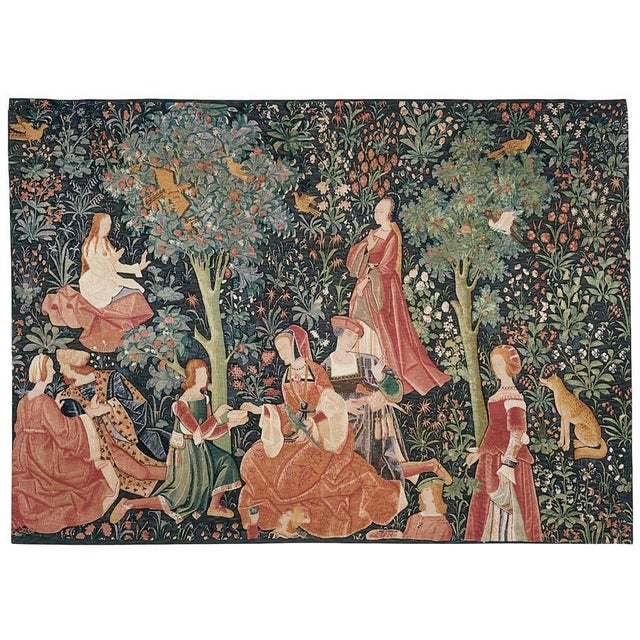 This tapestry is from the series of hangings known as La Vie Seigneuriale (The Noblemans way of Life), which was woven in...