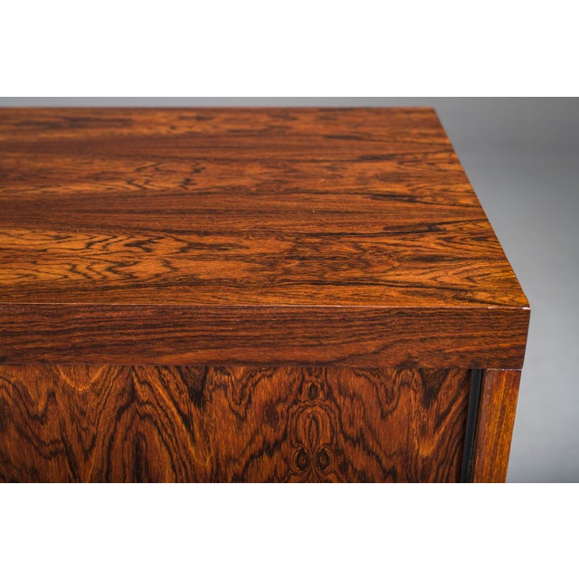 Mid-Century Wood Veneer Sideboard with Chrome Legs, 1960s For Sale - Image 6 of 18