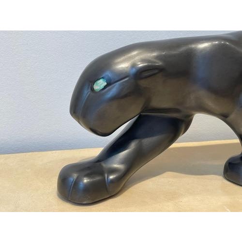 Art Deco Ceramic Panther from Rima, Primavera, 1940s For Sale - Image 4 of 10