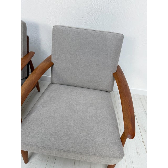 Mid-Century Danish Teak Armchair, 1960s For Sale - Image 10 of 16