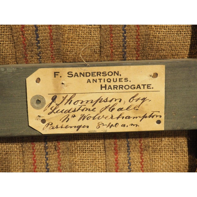 Rare 18th Century English Lacquered Curricle Gig Seat With Coat of Arms For Sale - Image 10 of 18