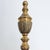 Italian Pair of Brass Fireplace Andiron Set With Italian Artisanal Craftsmanship For Sale - Image 3 of 7