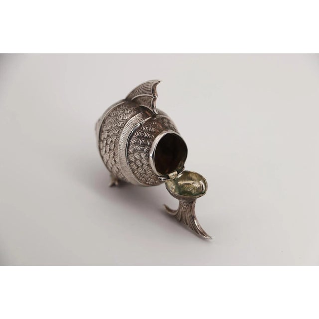 1900s Antique Silver Fish Salt Shaker For Sale - Image 12 of 12