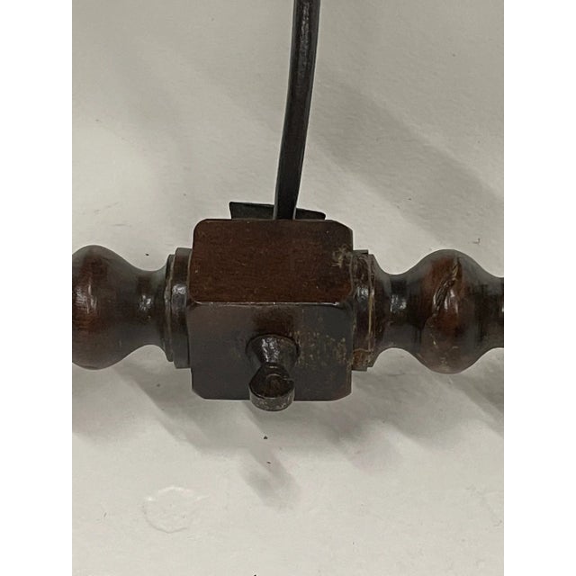 Wood 18th Century Spanish Walnut Two Drawer Side Table For Sale - Image 7 of 13