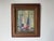 Impressionist Vintage Fruits & Bottle Still Life Impressionist Oil Painting on Masonite Board, Framed For Sale - Image 3 of 14