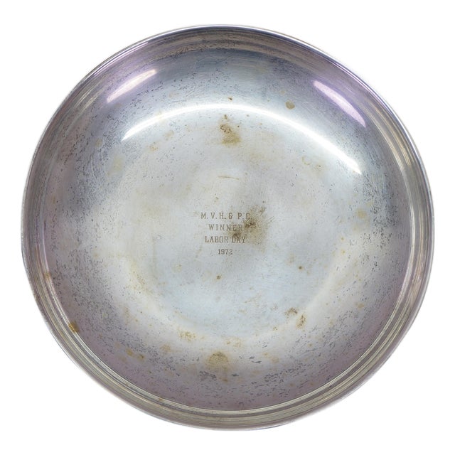 1972 Miami Valley Hunt & Polo Club Labor Day Winner Trophy Platter Tray For Sale