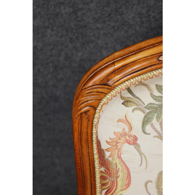 Large Set 24 Antique French Louis XV Style Dining Chairs For Sale - Image 13 of 14