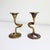 1960s Brutalist Cast Brass Candlesticks by Kurt Jesch for Fratelli Tonini, Italy - A Pair For Sale In Sacramento - Image 6 of 11